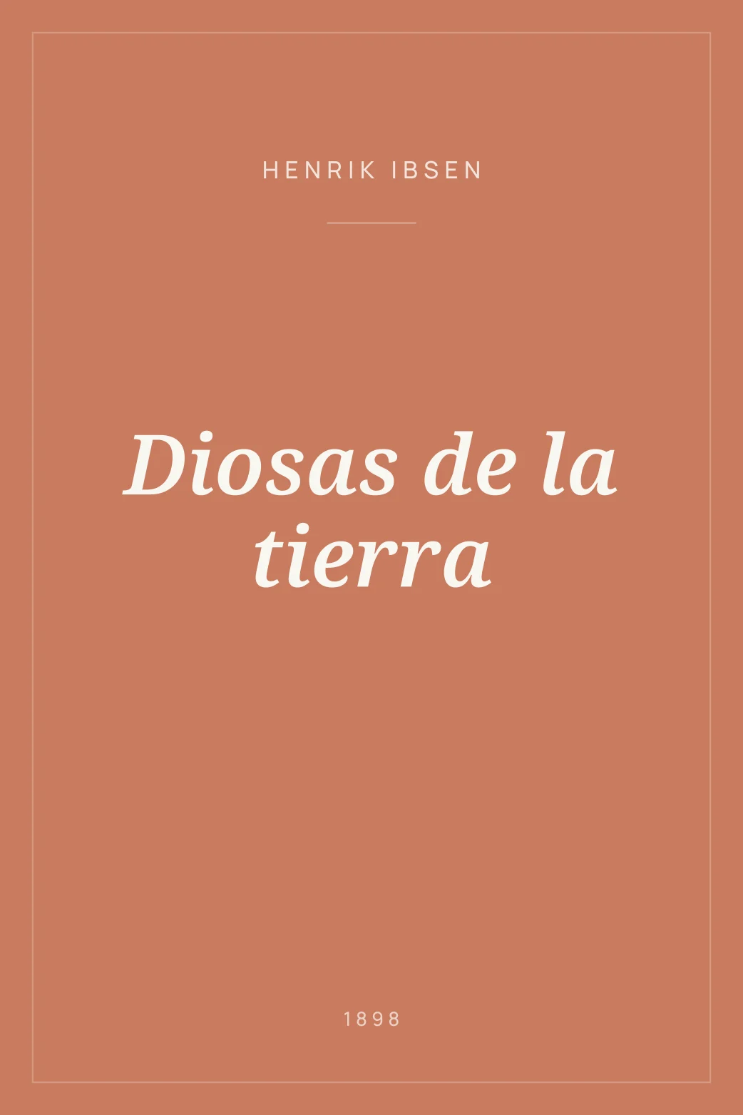 Portada de Diosas de la tierra