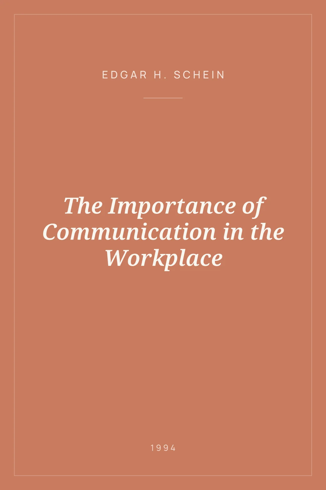 Portada de The Importance of Communication in the Workplace
