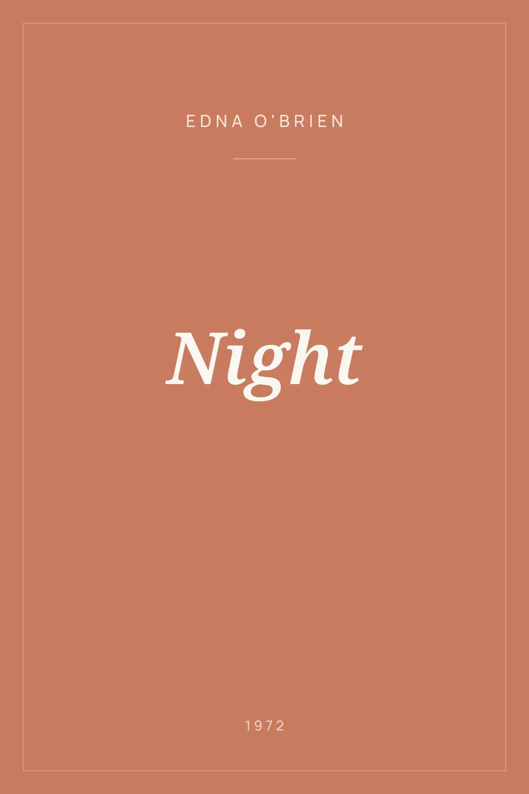 Portada de Night