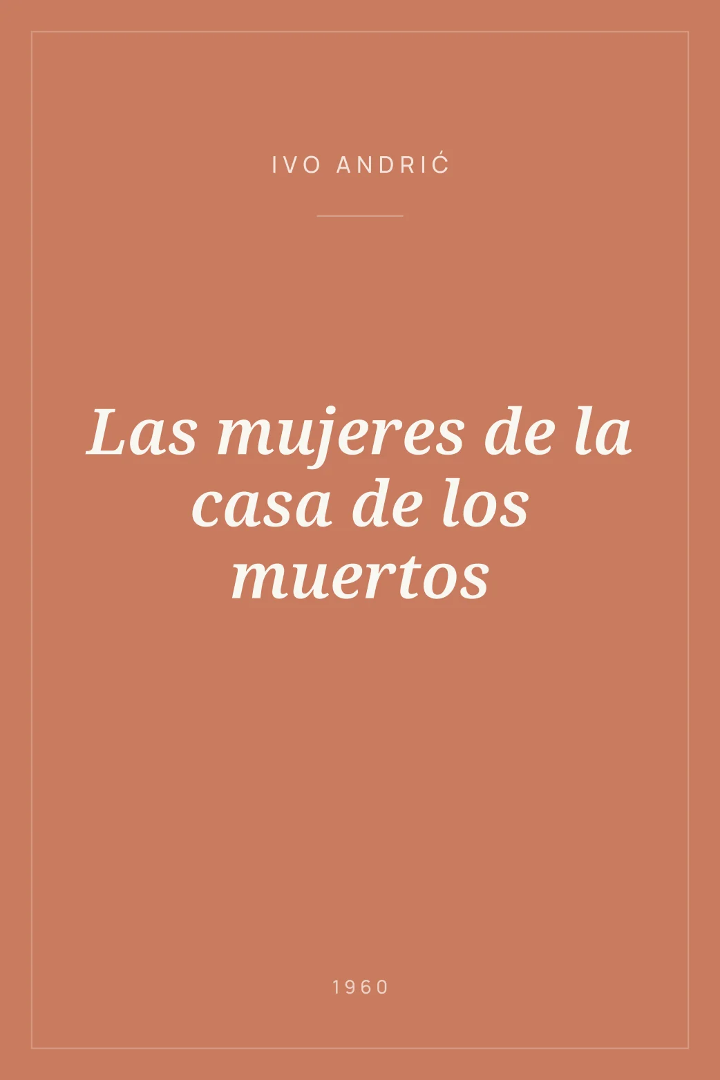 Portada de Las mujeres de la casa de los muertos