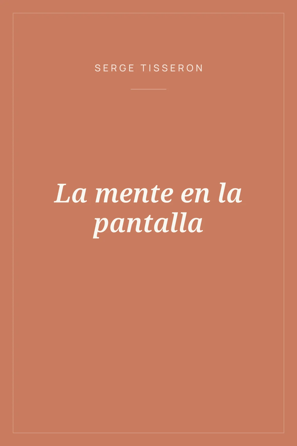 Portada de La mente en la pantalla