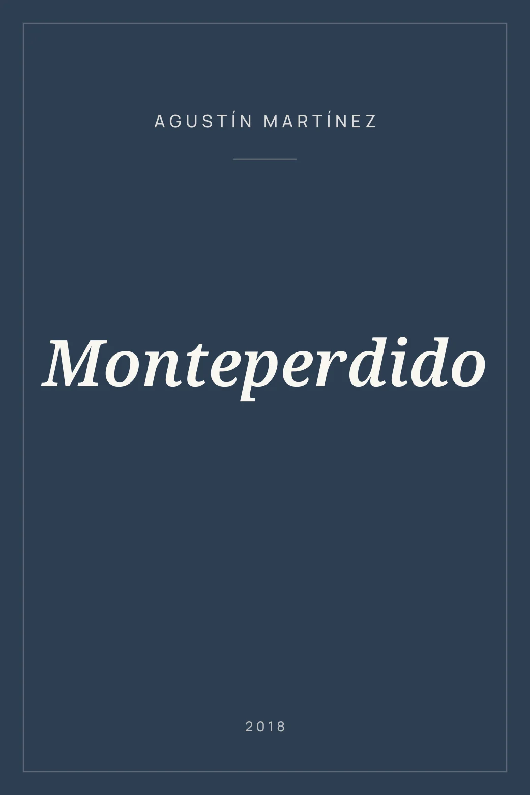 Portada de Monteperdido