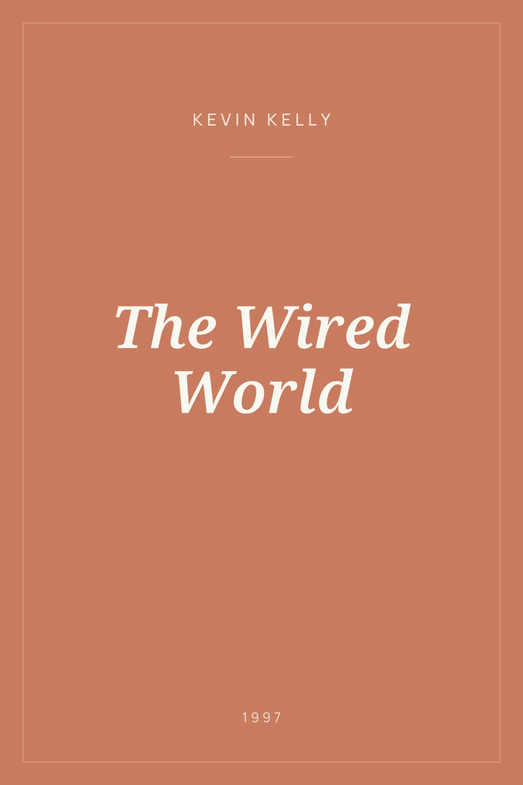 Portada de The Wired World