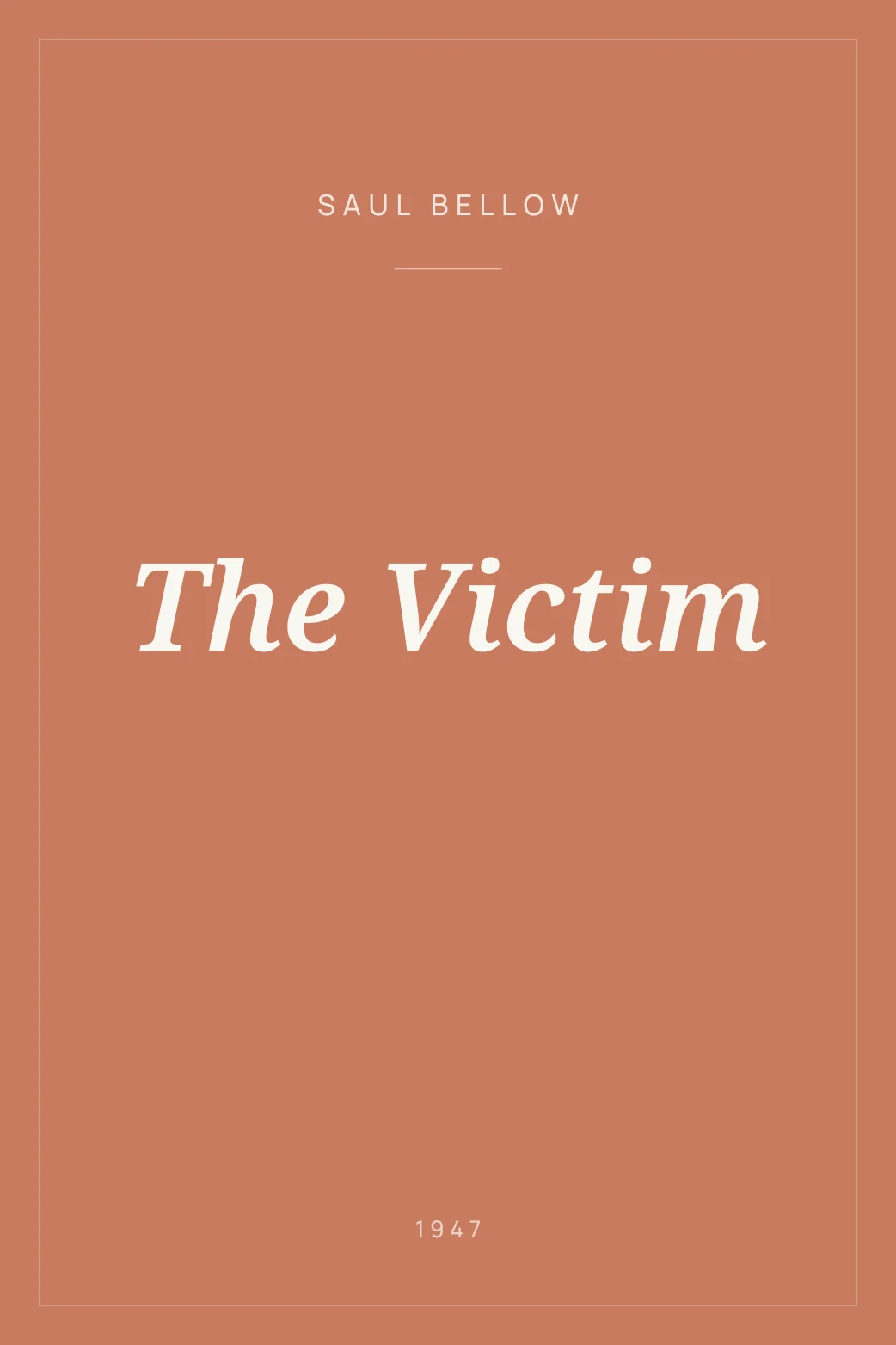 Portada de The Victim