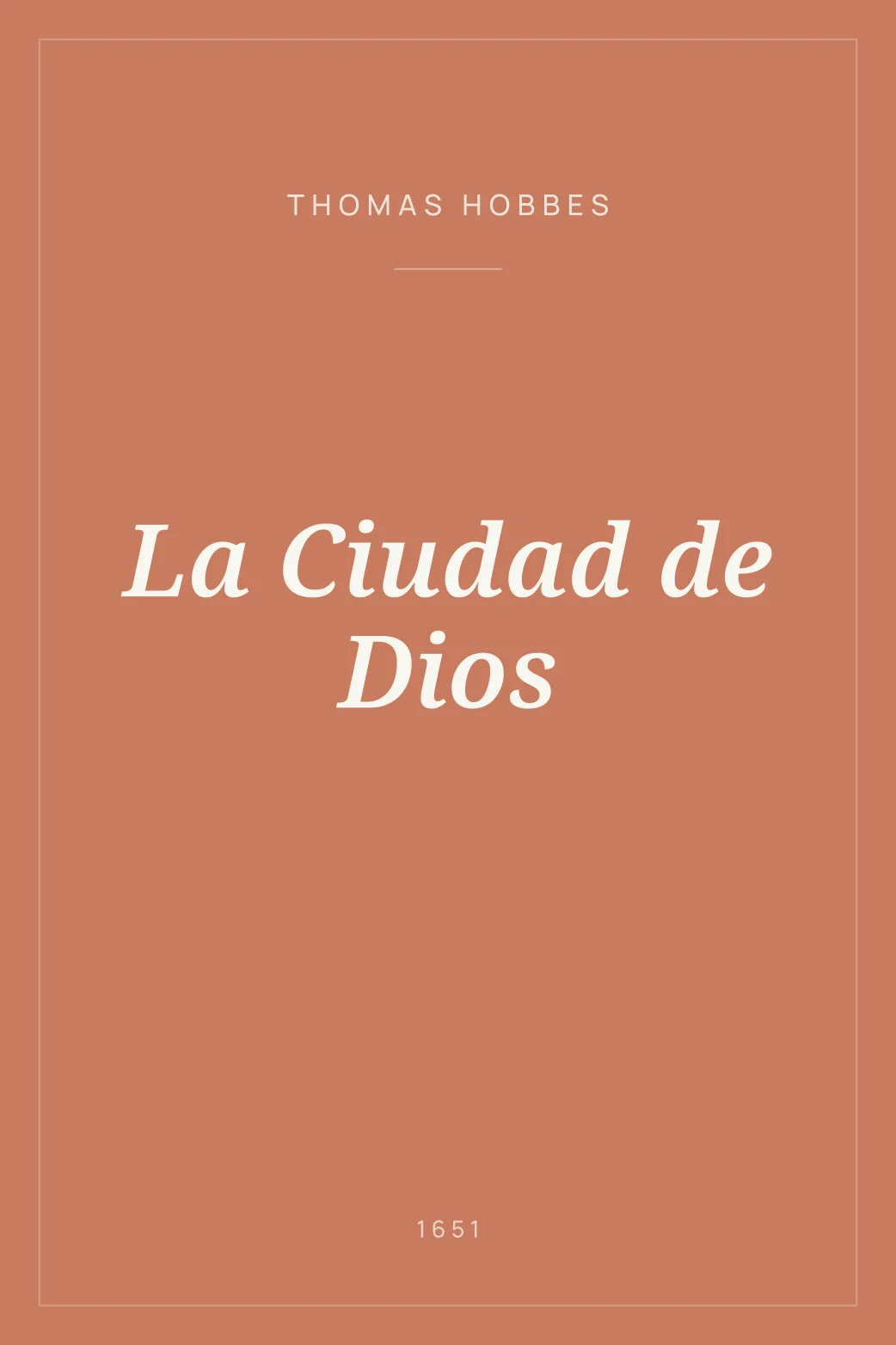 Portada de La Ciudad de Dios