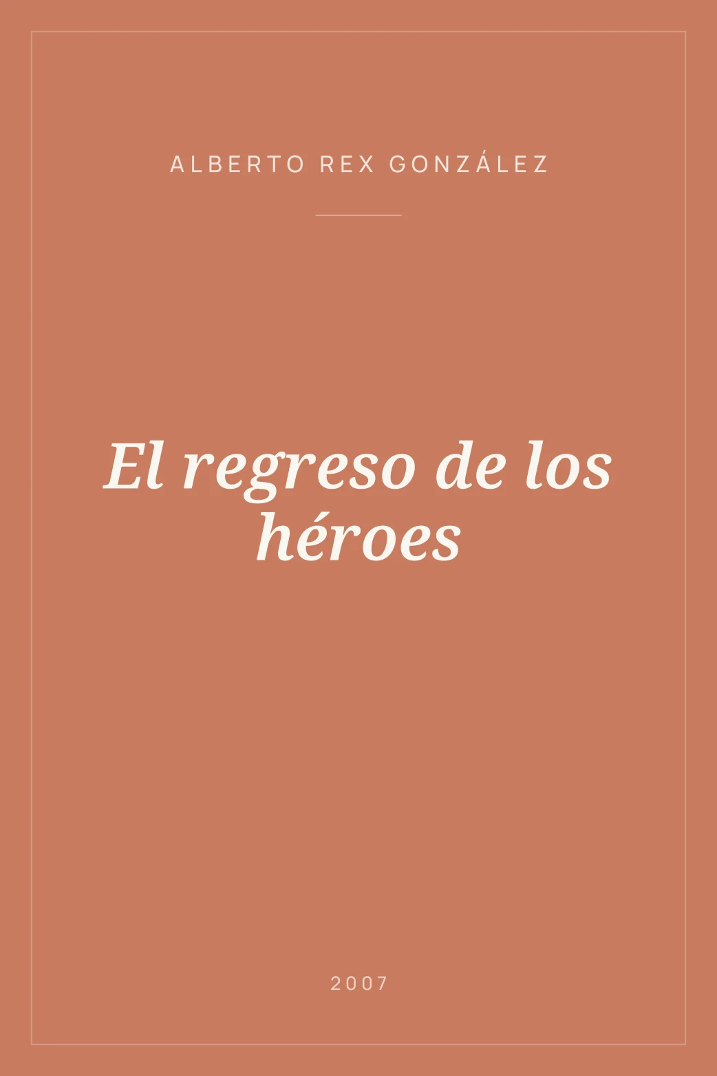 Portada de El regreso de los héroes