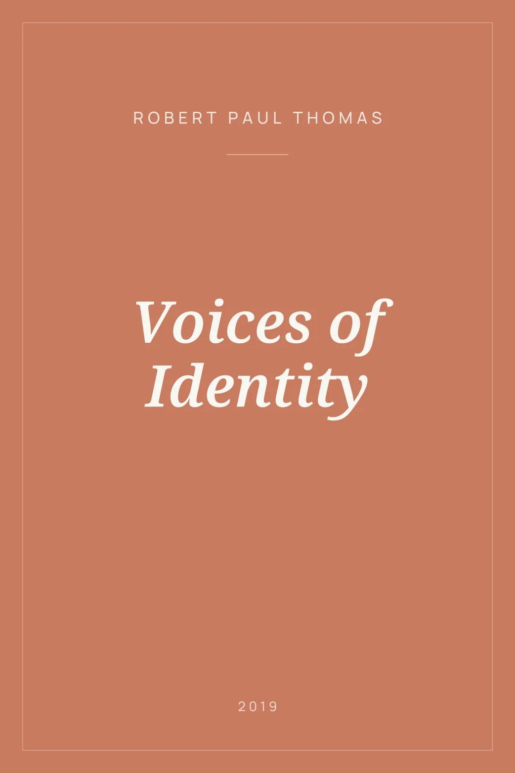 Portada de Voices of Identity