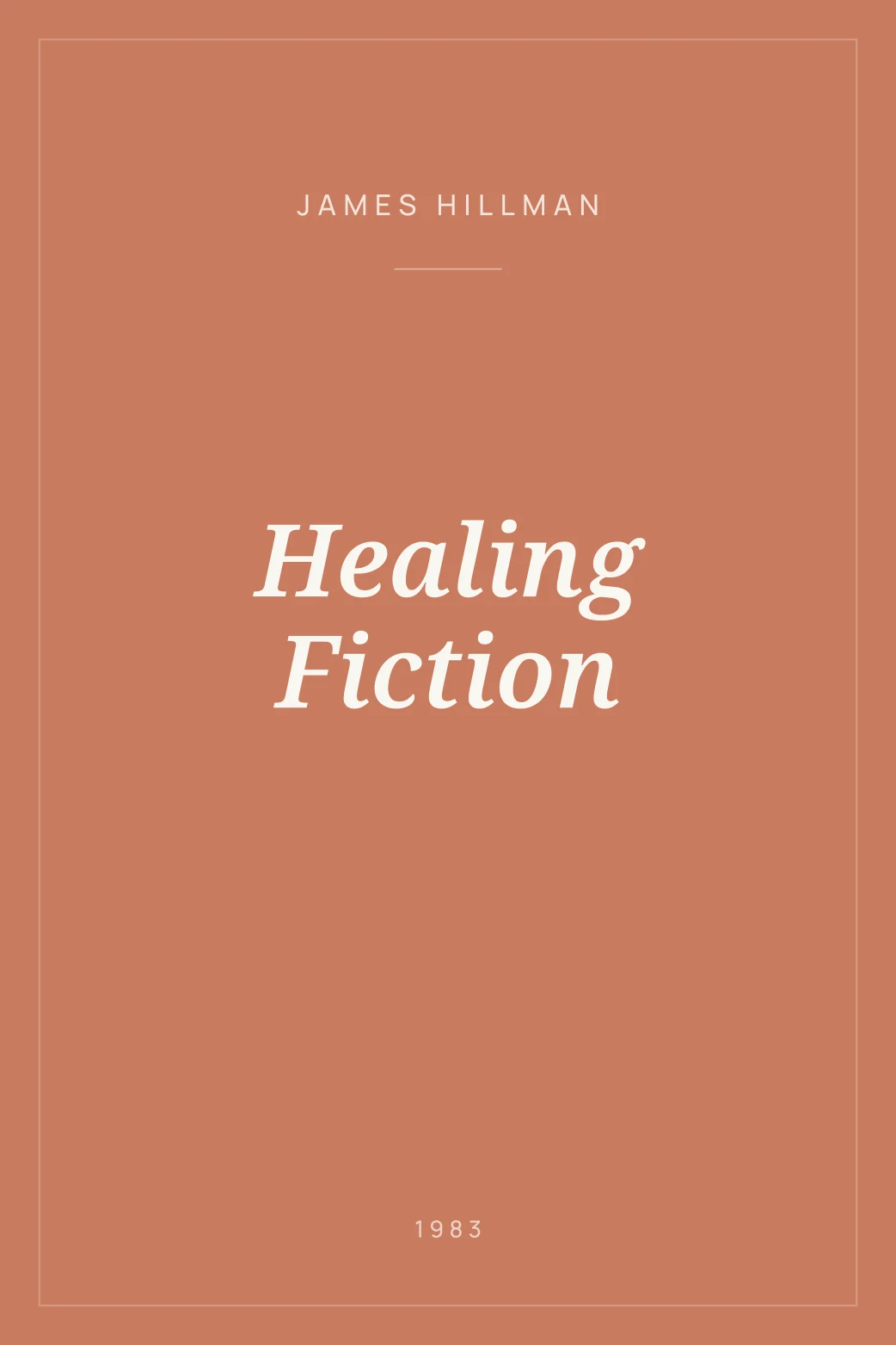 Portada de Healing Fiction