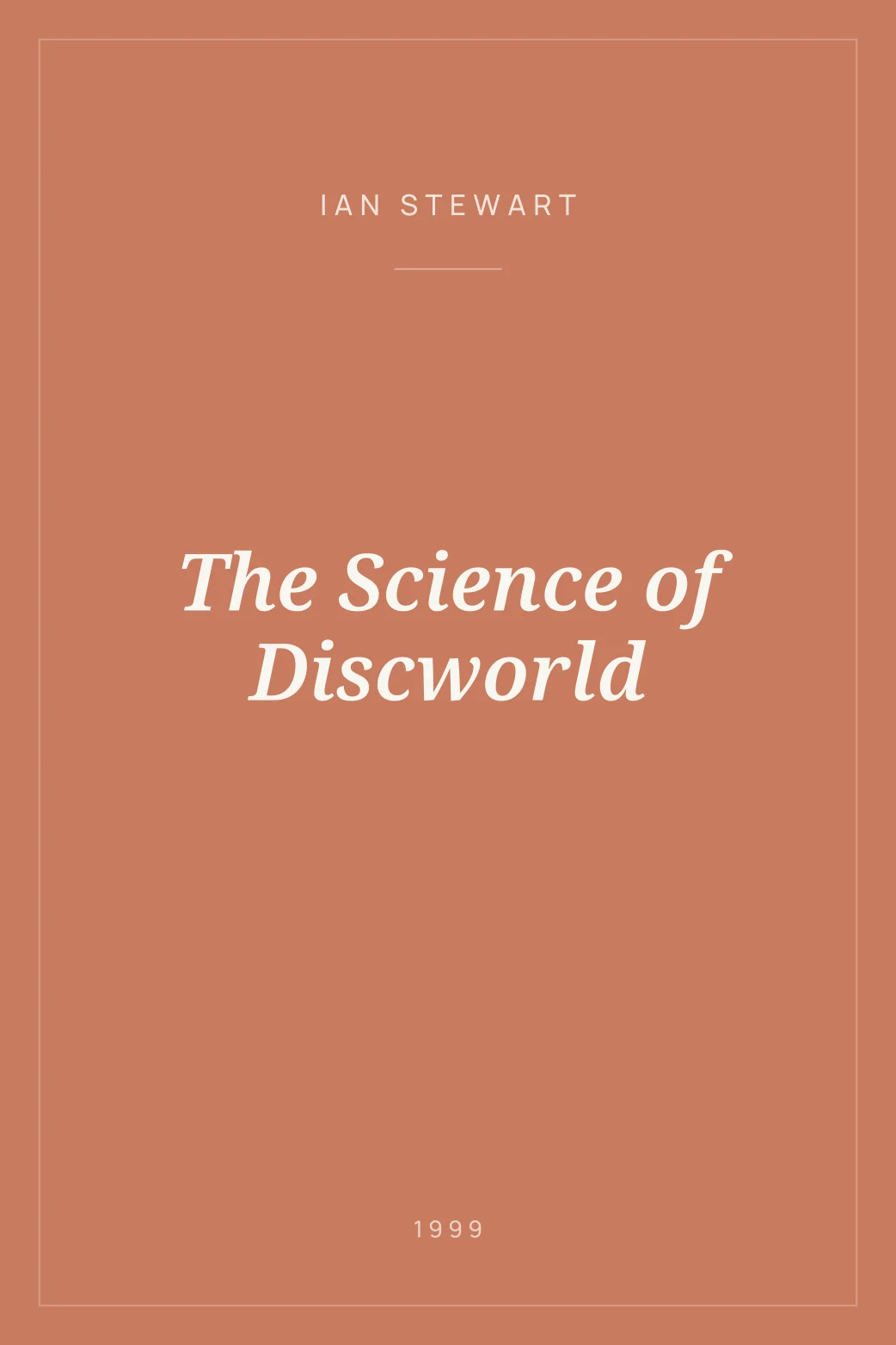 Portada de The Science of Discworld