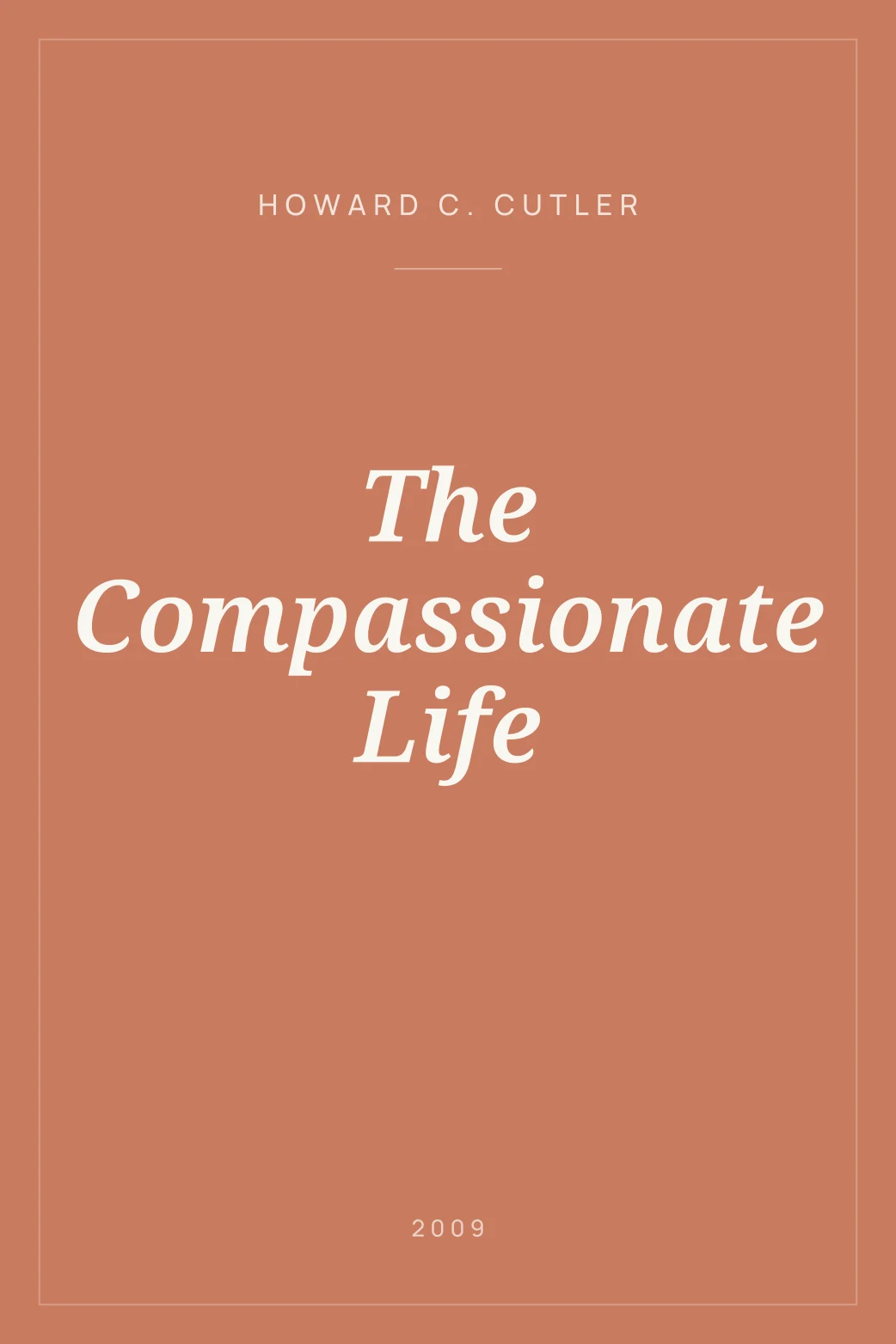 Portada de The Compassionate Life