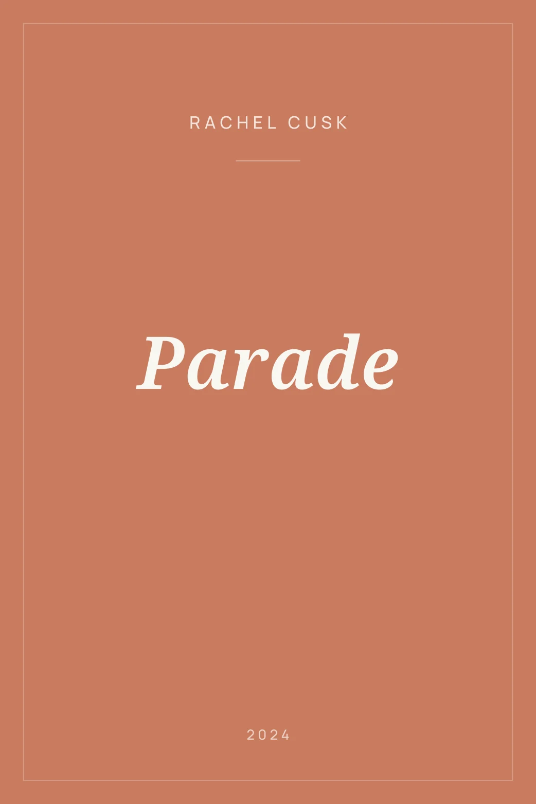 Portada de Parade