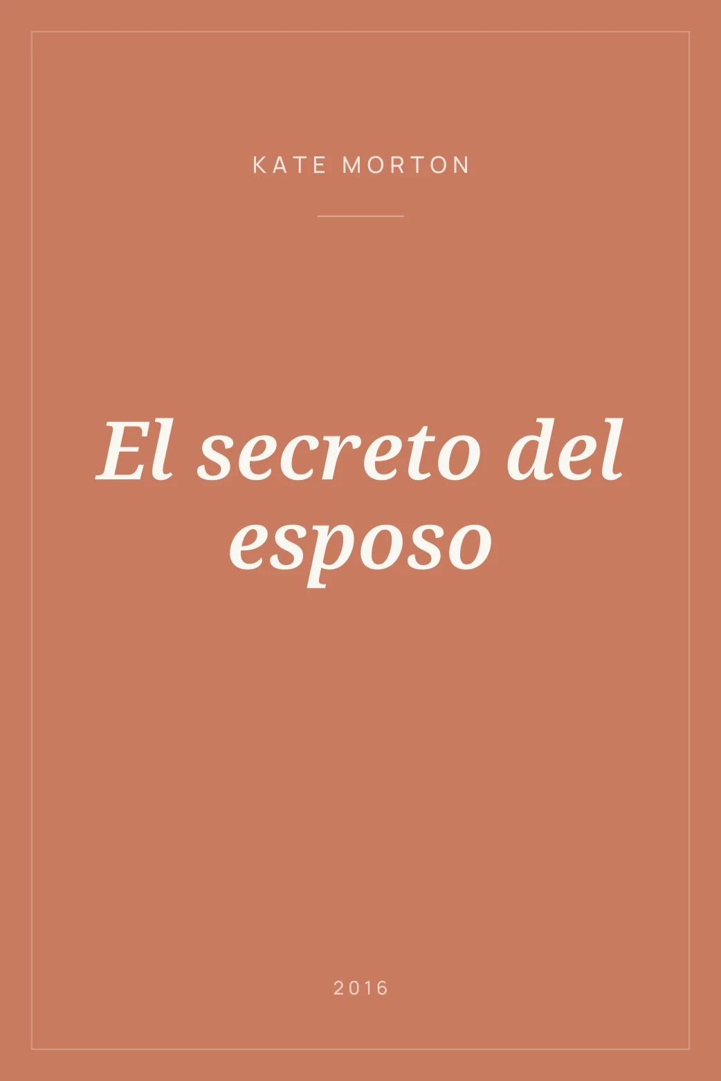 Portada de El secreto del esposo