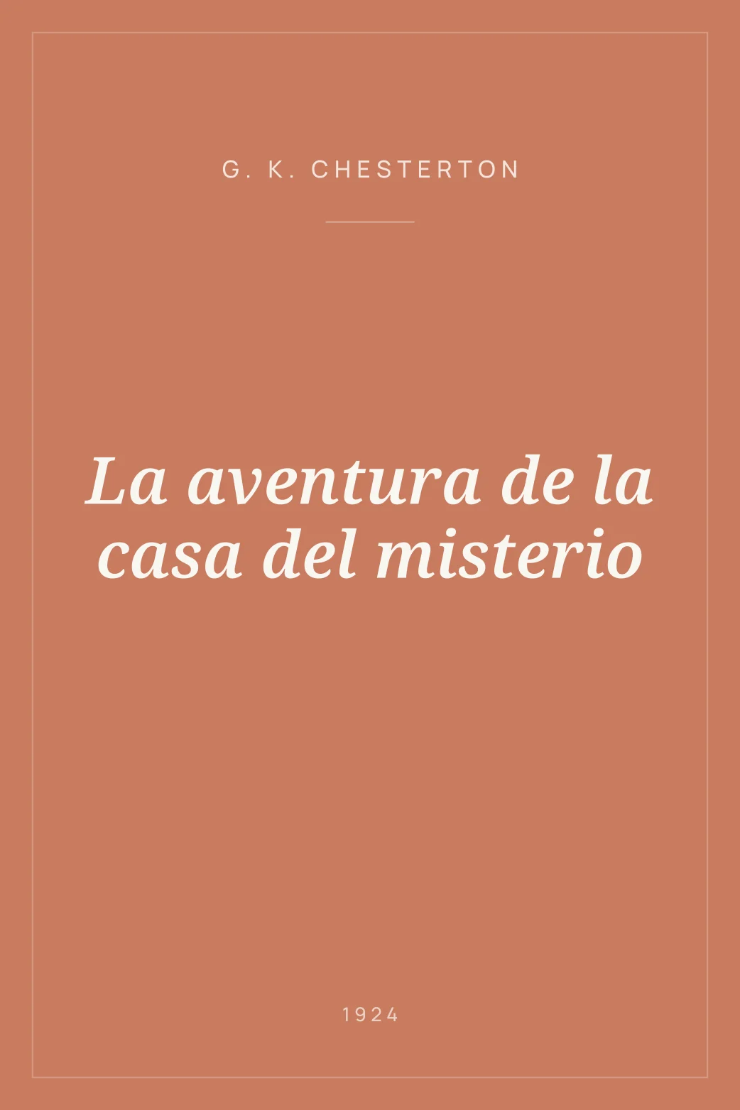 Portada de La aventura de la casa del misterio