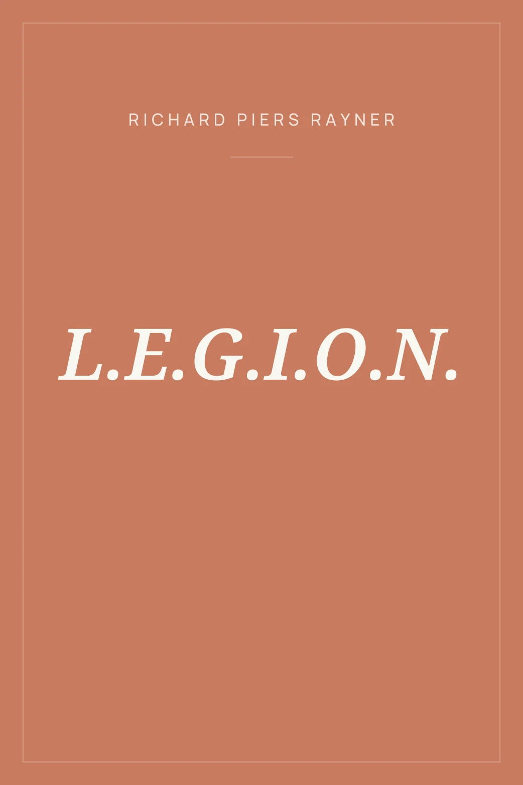 Portada de L.E.G.I.O.N.