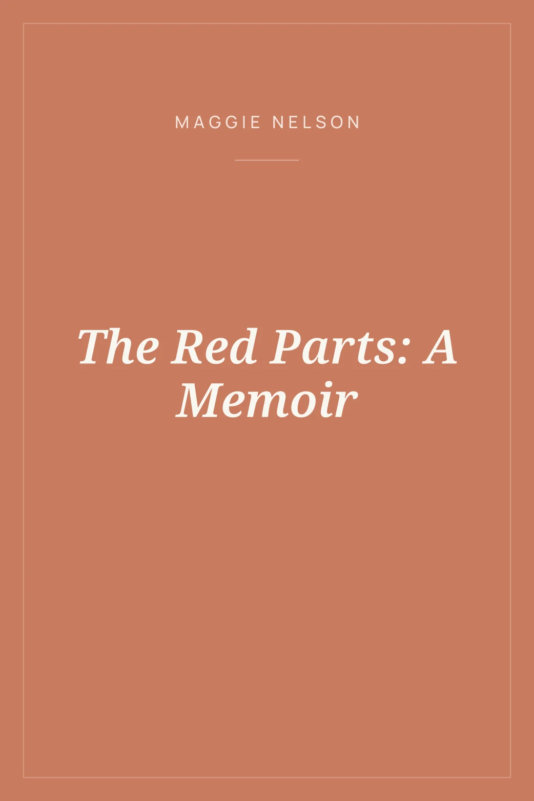 Portada de The Red Parts: A Memoir
