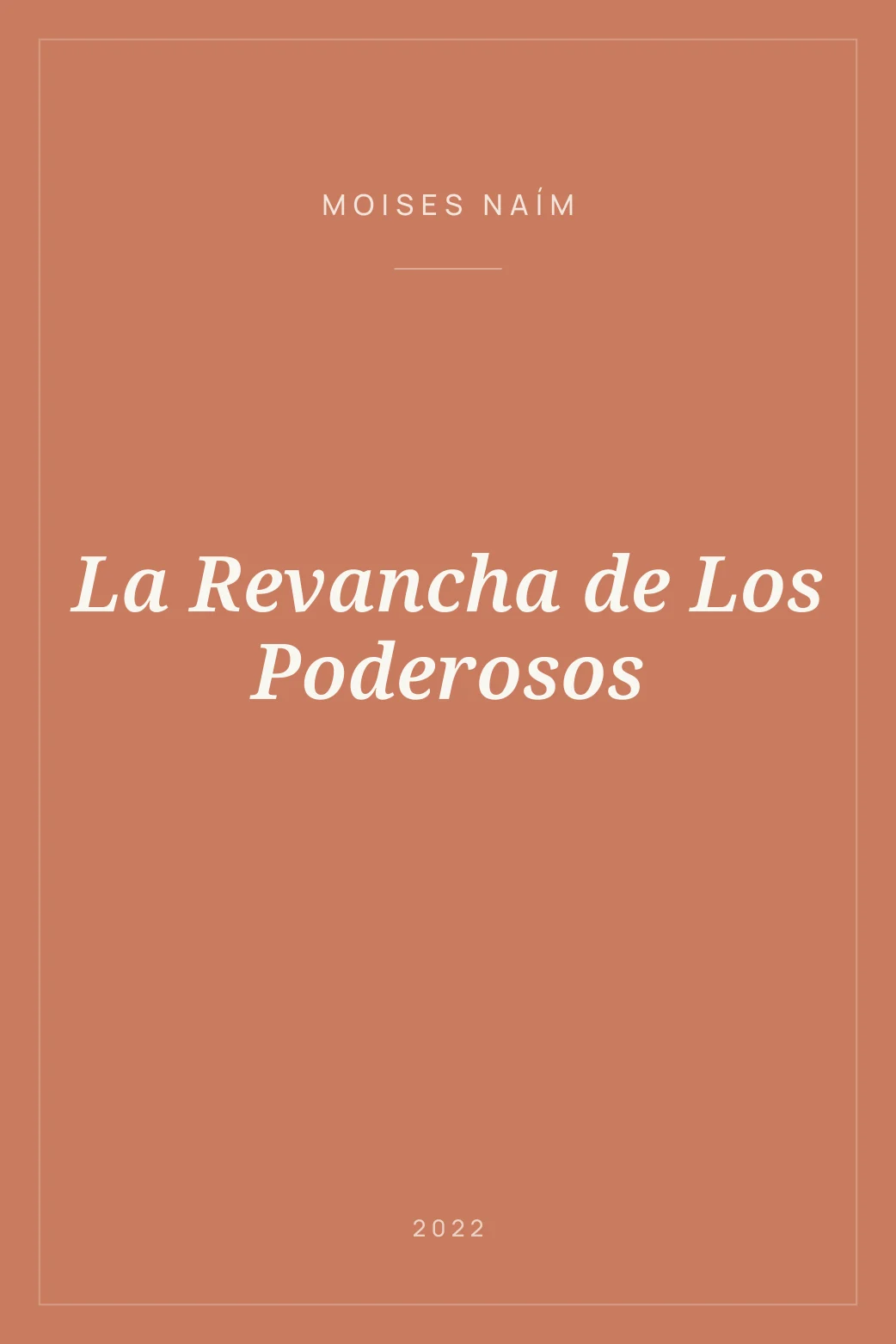 Portada de La Revancha de Los Poderosos