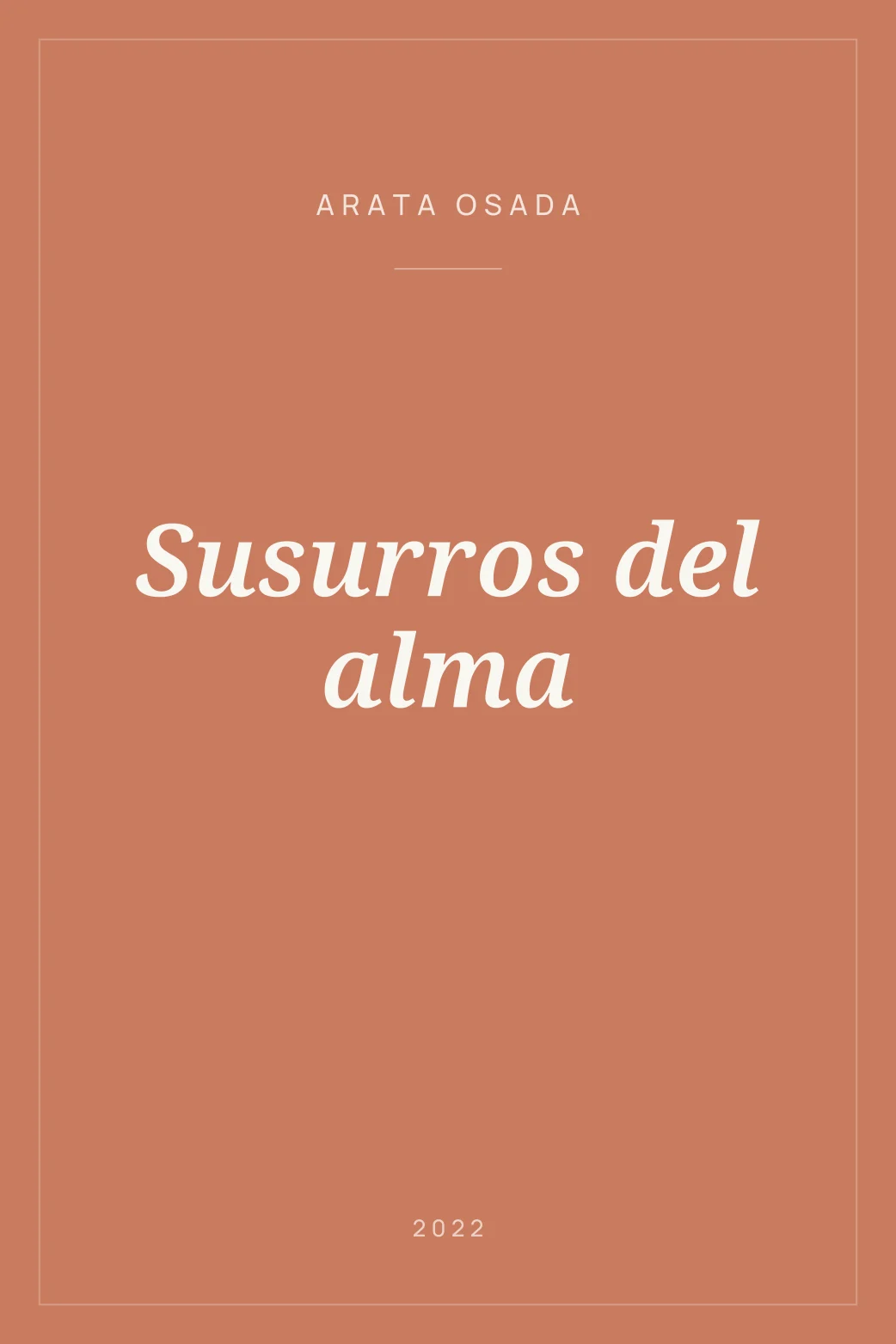 Portada de Susurros del alma