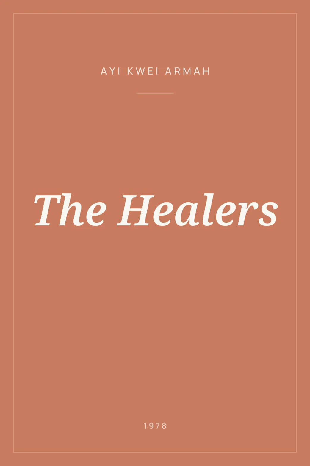 Portada de The Healers
