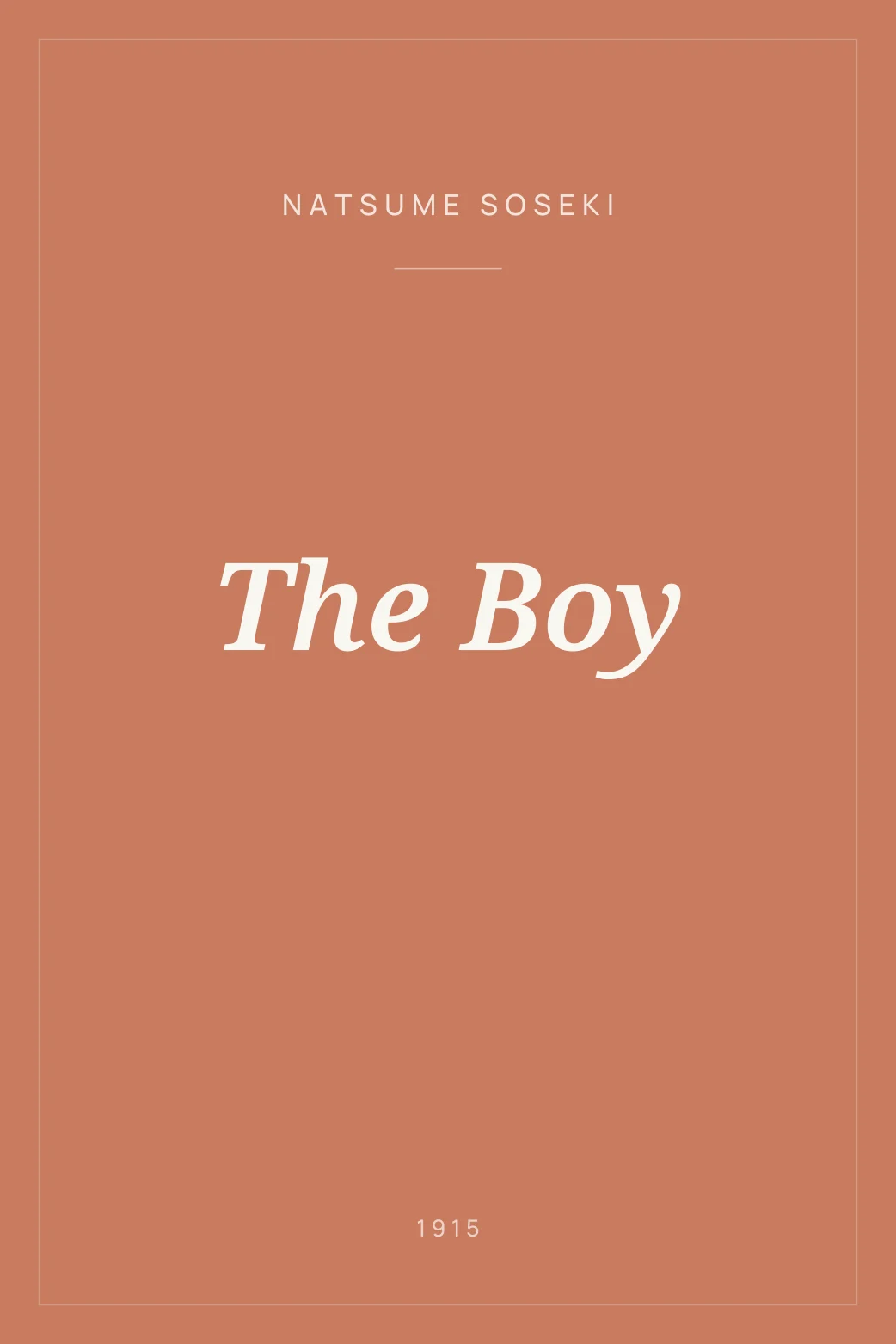 Portada de The Boy