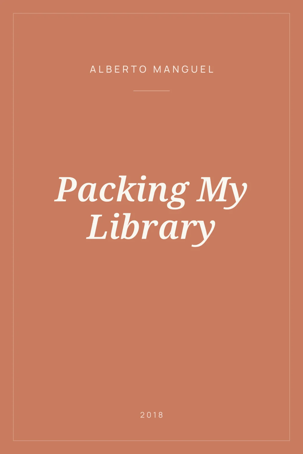 Portada de Packing My Library
