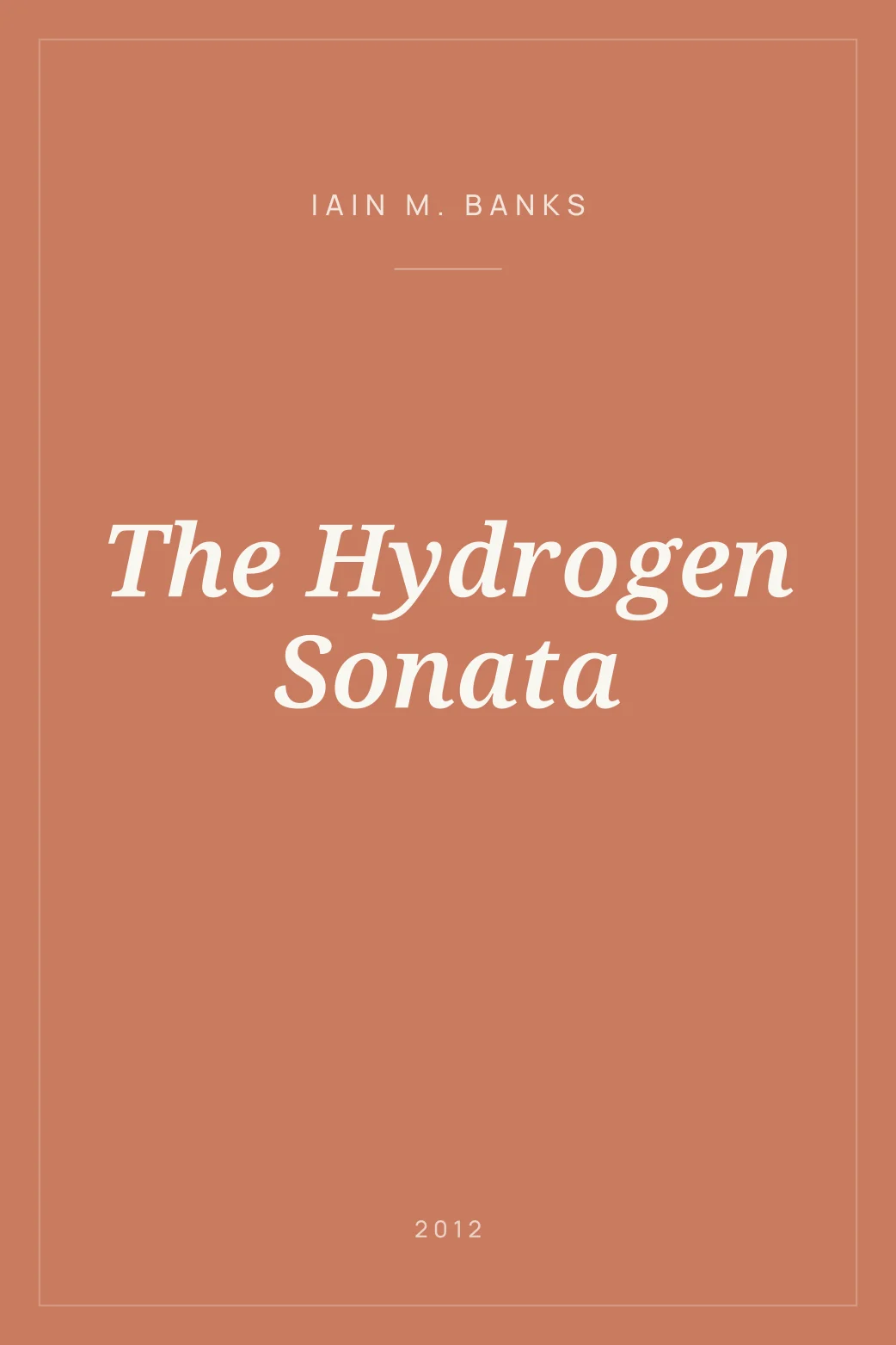 Portada de The Hydrogen Sonata
