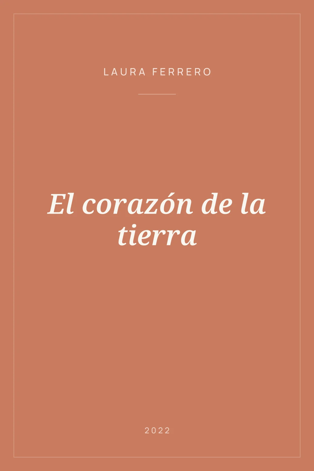 Portada de El corazón de la tierra