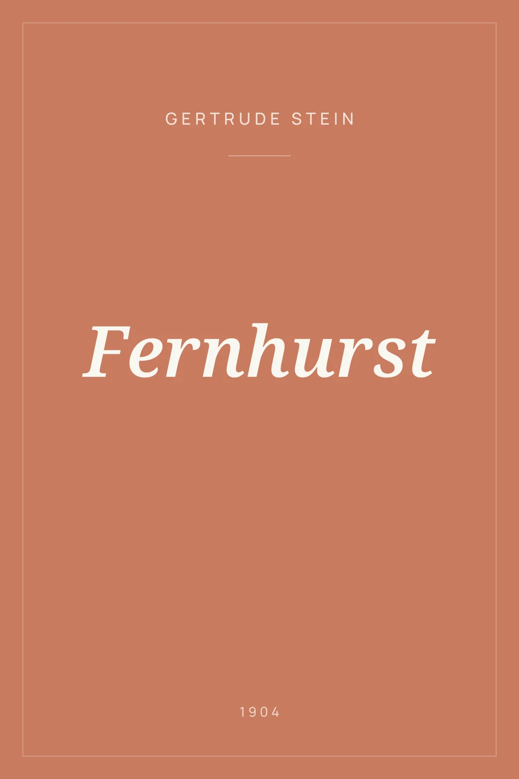 Portada de Fernhurst