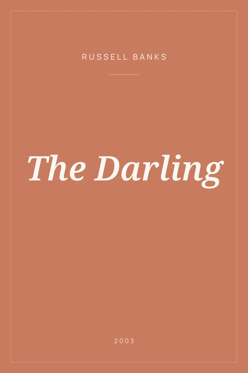 Portada de The Darling
