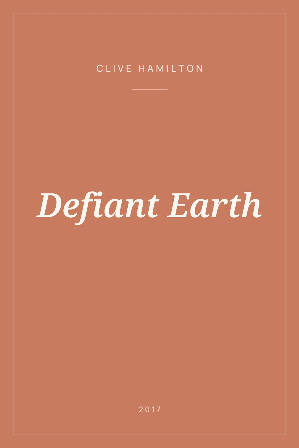 Portada de Defiant Earth