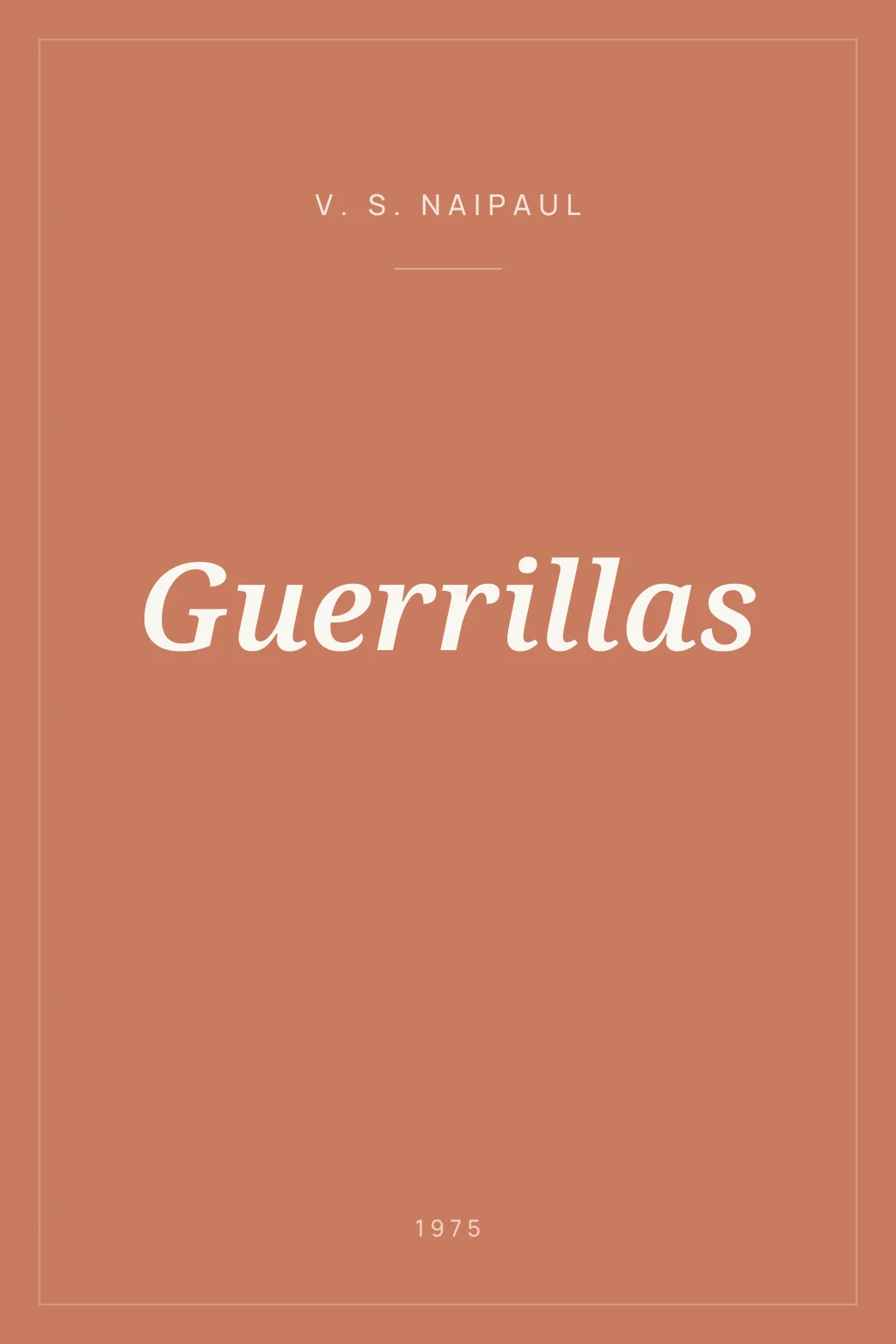 Portada de Guerrillas