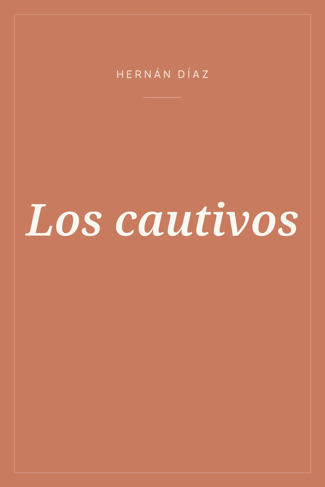 Portada de Los cautivos