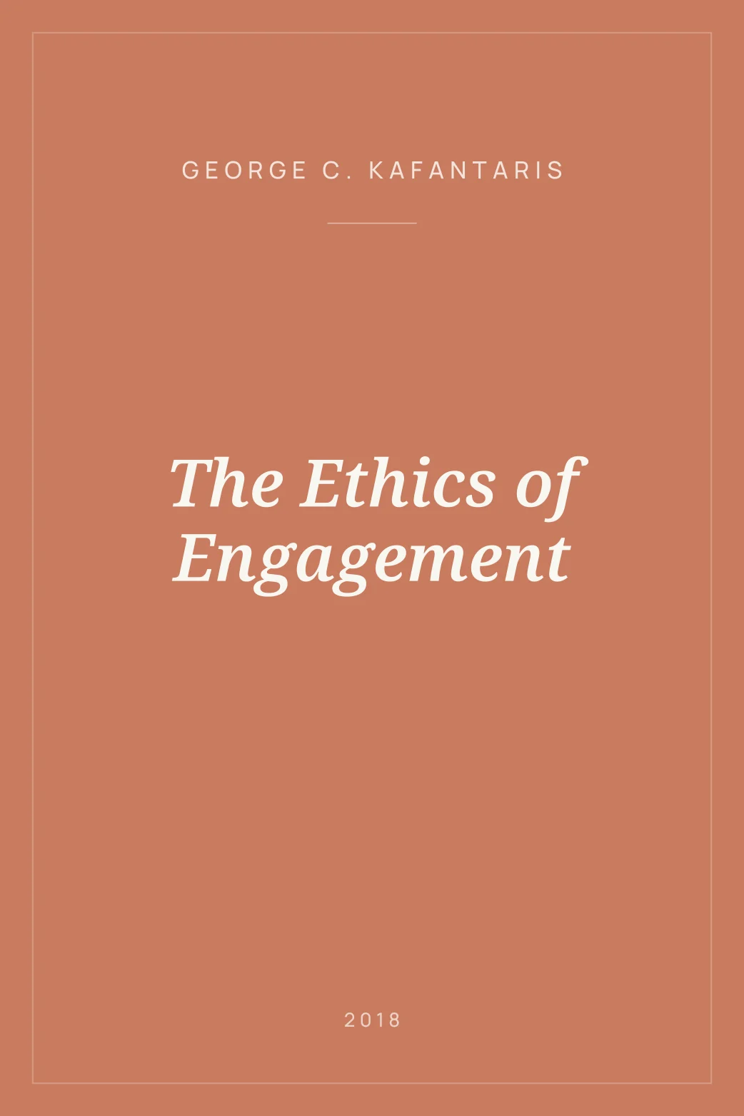 Portada de The Ethics of Engagement