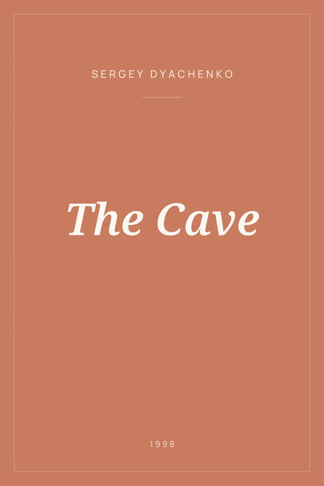 Portada de The Cave