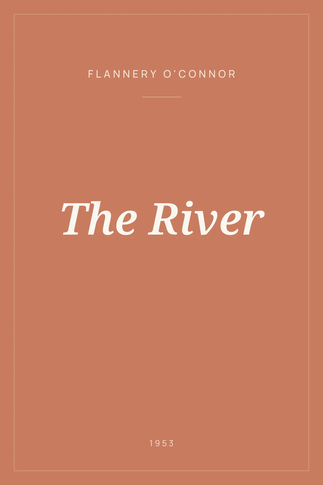 Portada de The River