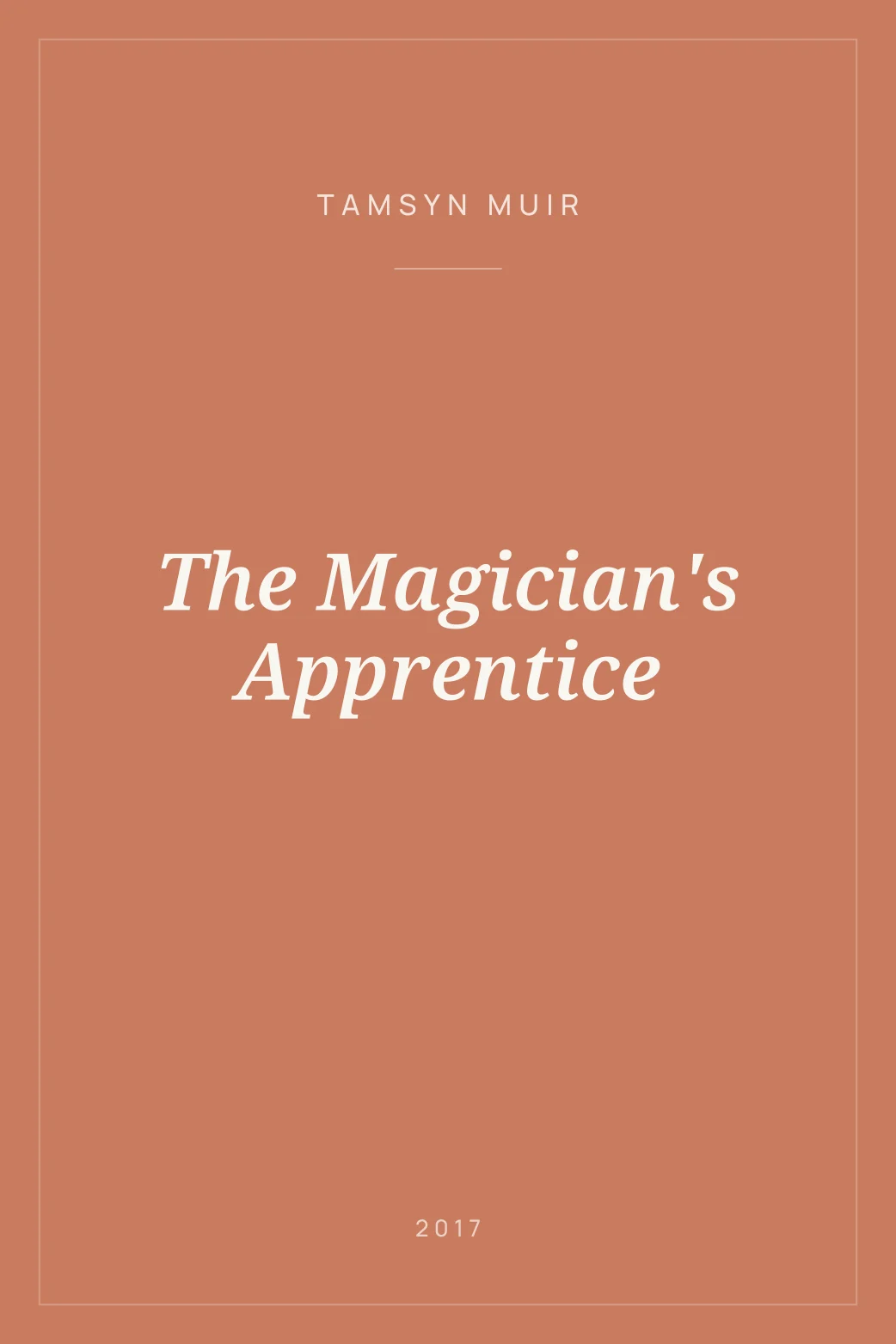 Portada de The Magician's Apprentice