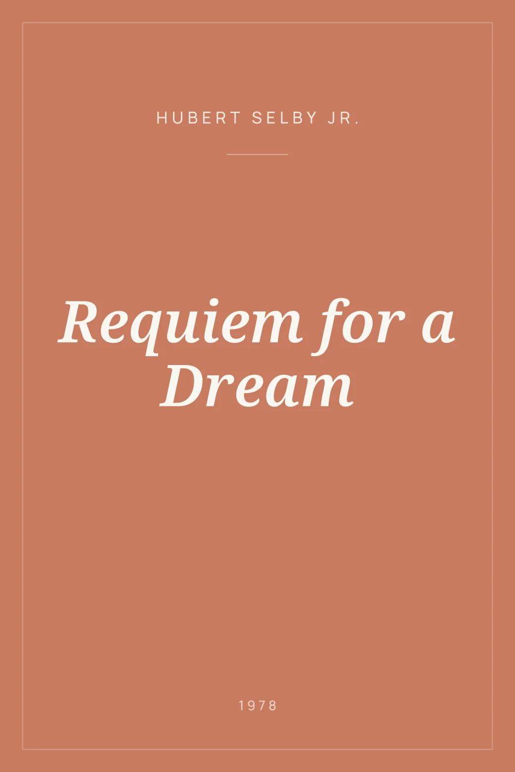 Portada de Requiem for a Dream