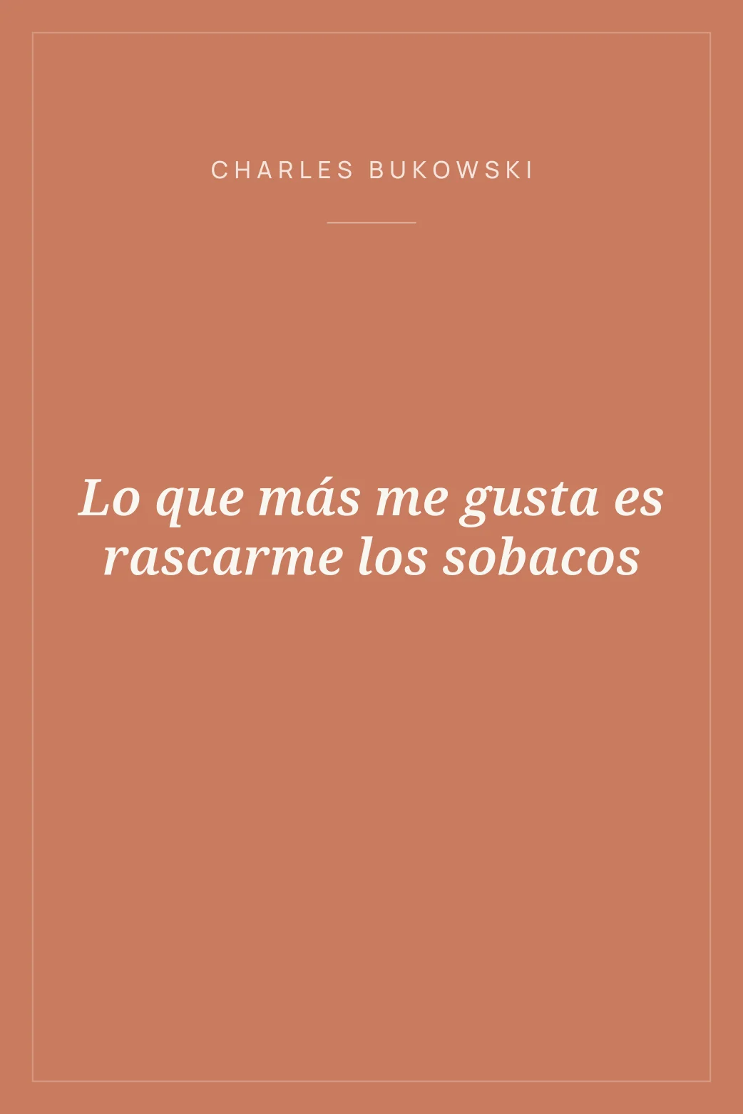 Portada de Lo que más me gusta es rascarme los sobacos