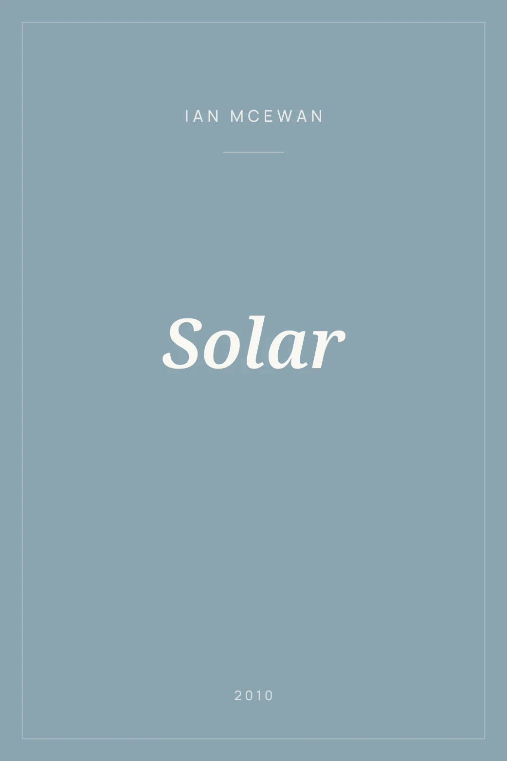 Portada de Solar