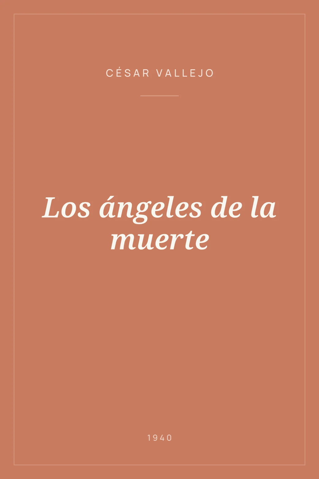 Portada de Los ángeles de la muerte
