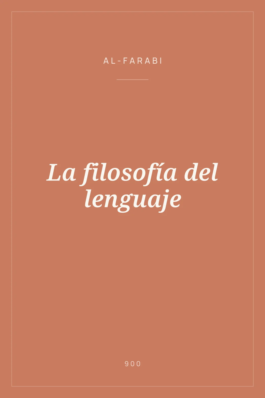Portada de La filosofía del lenguaje