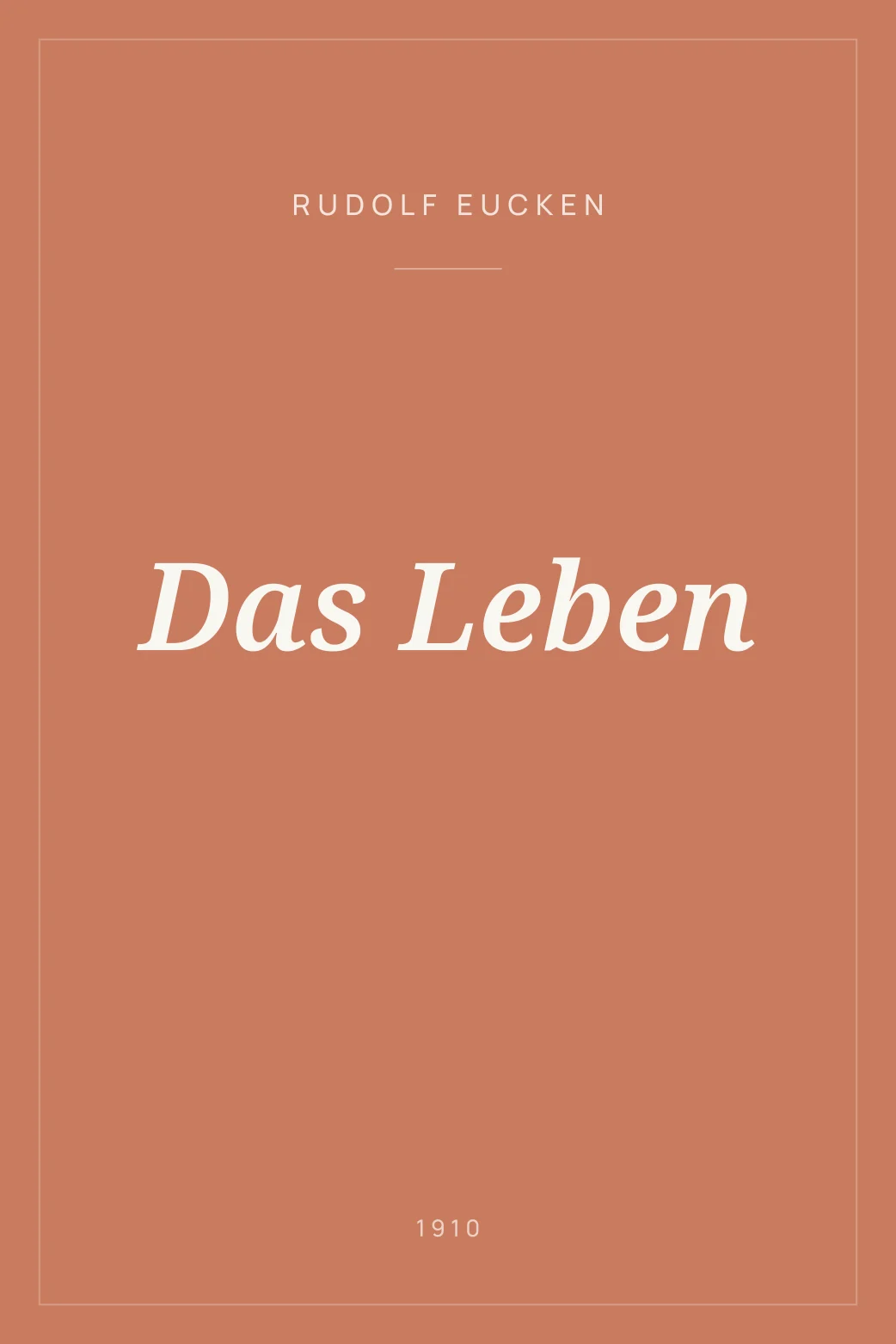 Portada de Das Leben