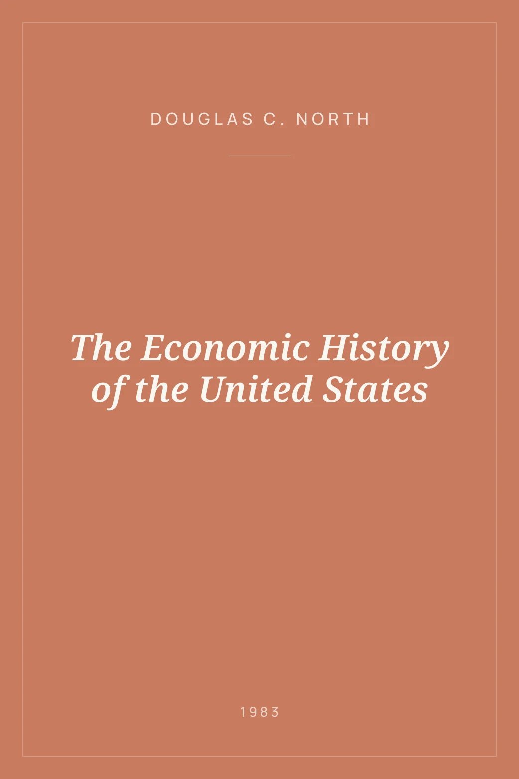 Portada de The Economic History of the United States
