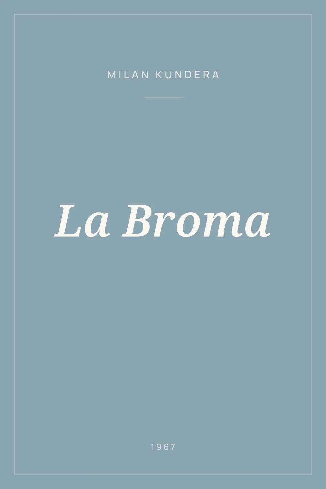 Portada de La Broma
