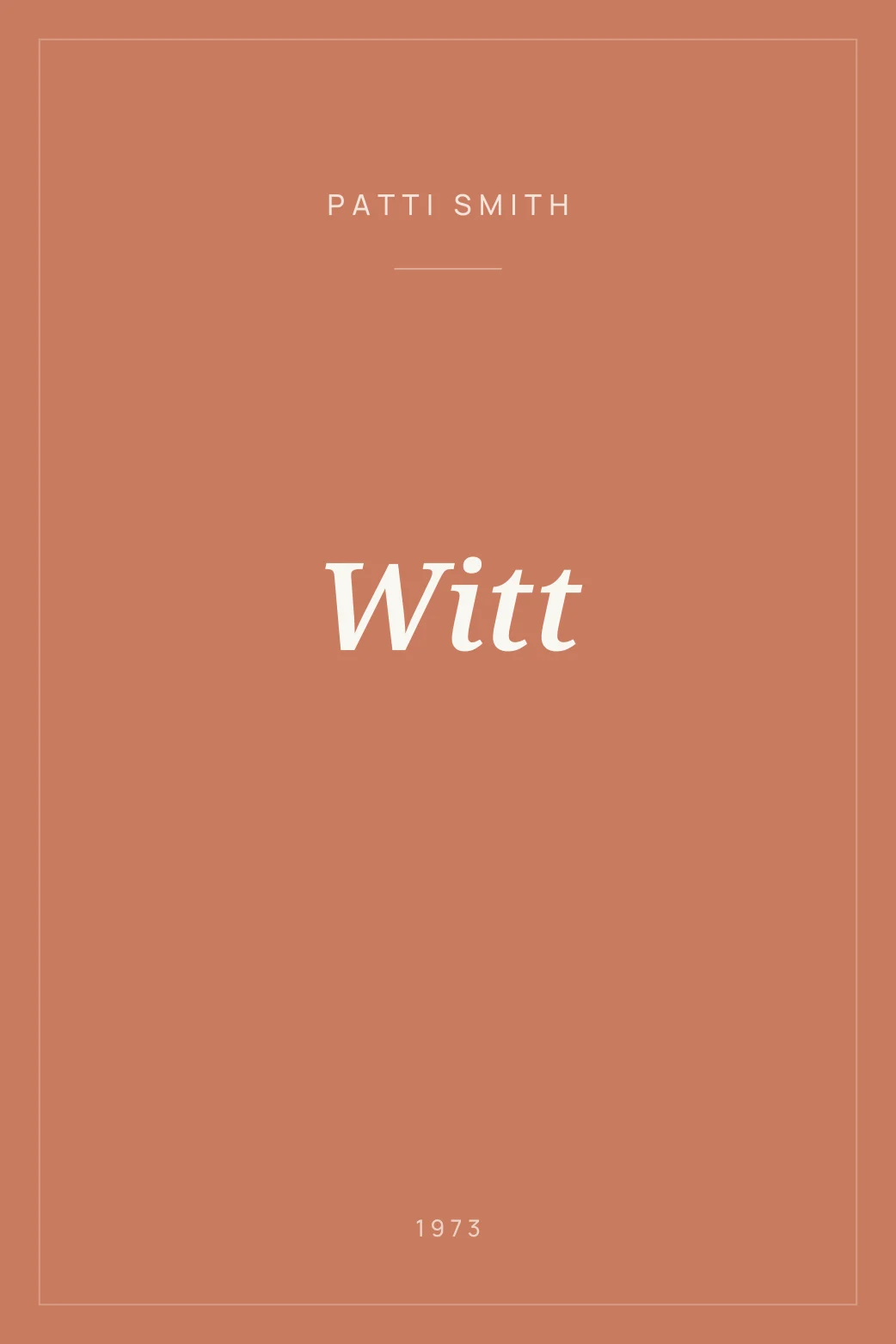 Portada de Witt