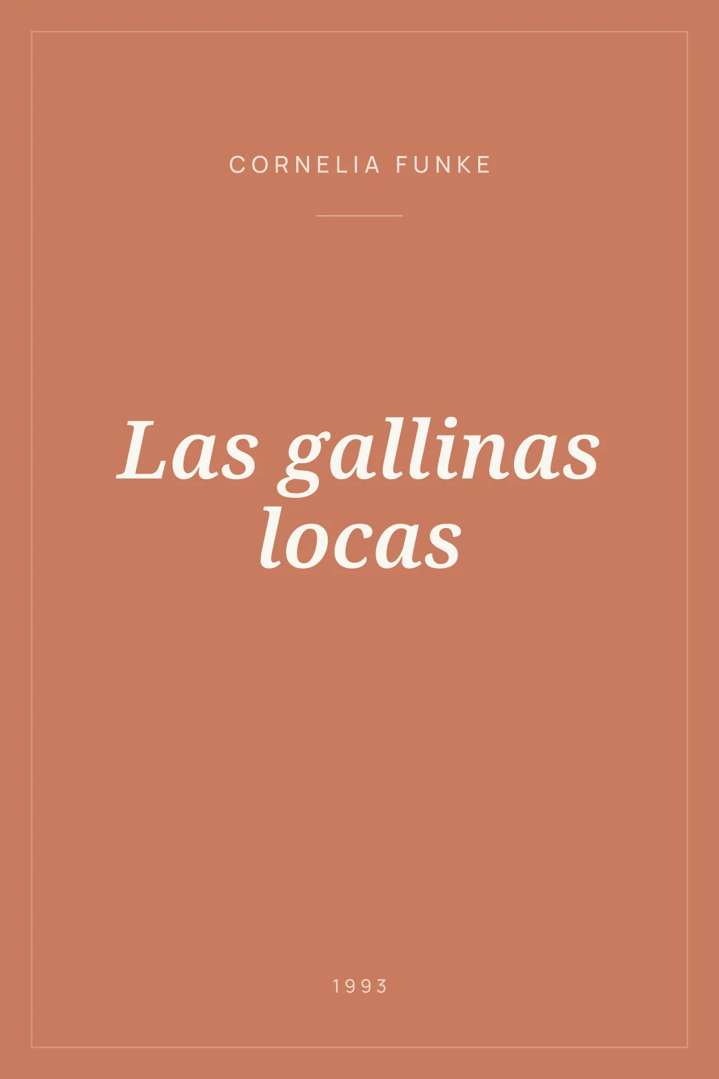 Portada de Las gallinas locas