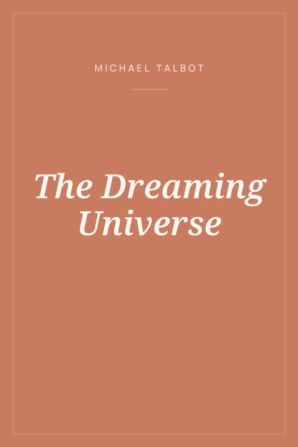 Portada de The Dreaming Universe