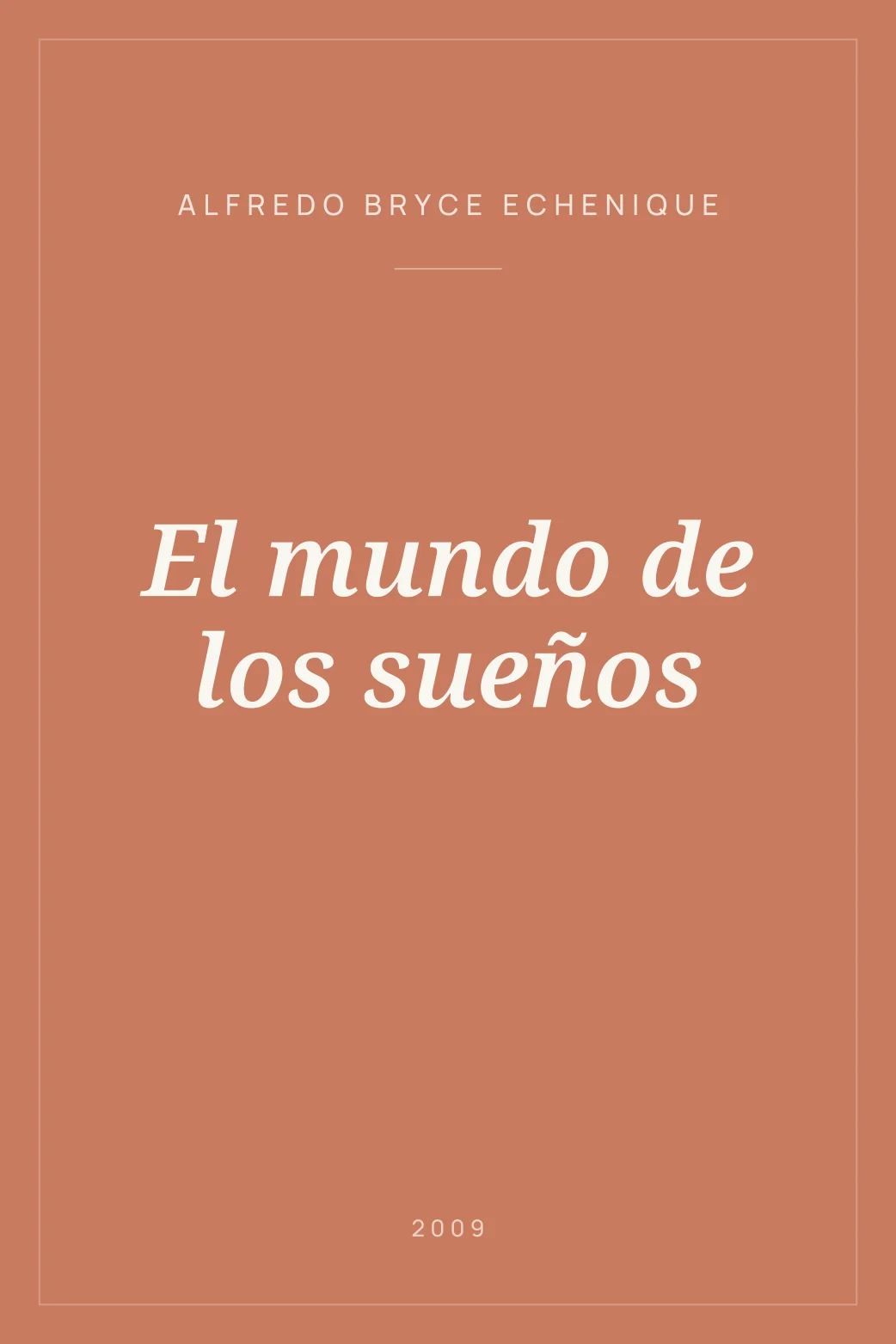 Portada de El mundo de los sueños