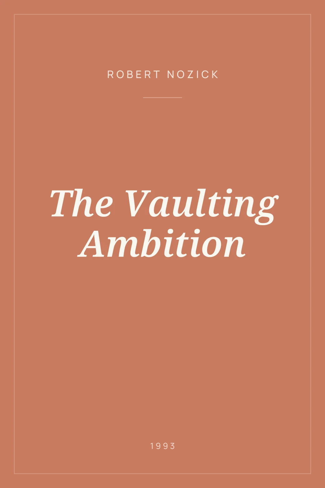 Portada de The Vaulting Ambition