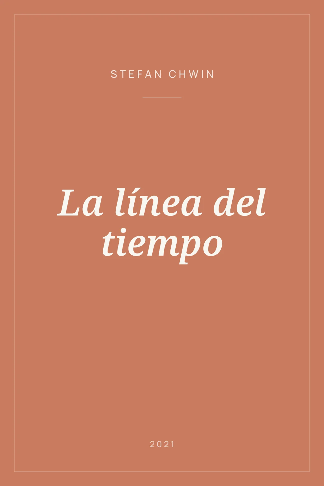 Portada de La línea del tiempo