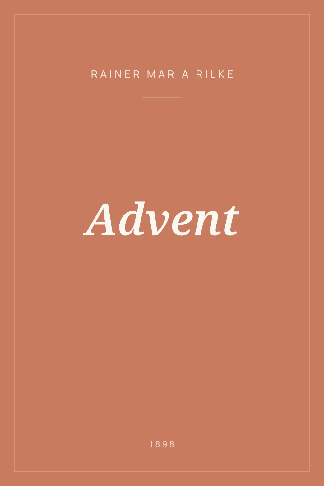 Portada de Advent